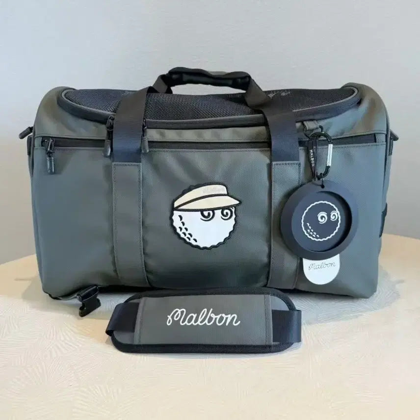 [BUNJANG] Malbon Golf Boston Bag / Malbon말본 골프 보스턴백