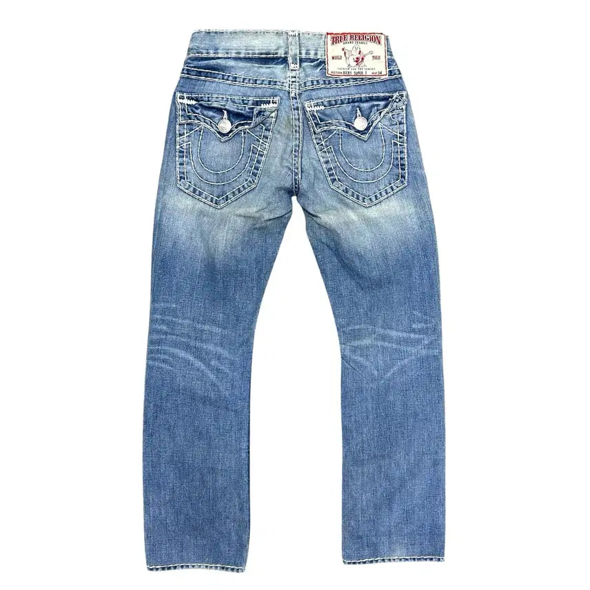 [BUNJANG] True Religion Ricky Super T Stitch Denim Pants (Size 29) / 트루릴리전 리키 슈퍼티 스티치 데님팬츠(29)