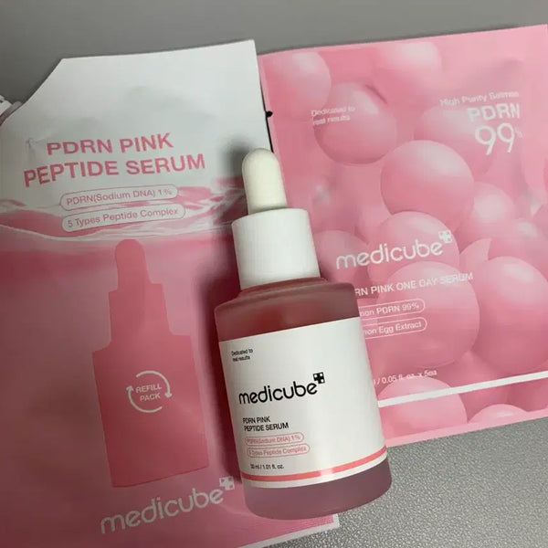 [BUNJANG] MediCube Pink Peptide Ampoule / 메디큐브 핑크 펩타이드 앰플