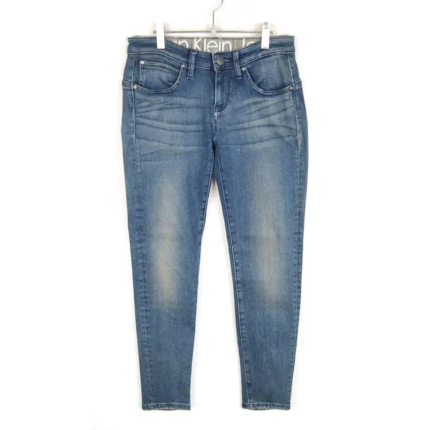 [BUNJANG] Calvin Klein Jeans Women's 25 Stretch Skinny Denim Pants CB8193 / 캘빈클라인 청바지 여성25 스판 스키니 데님 팬츠 CB8193