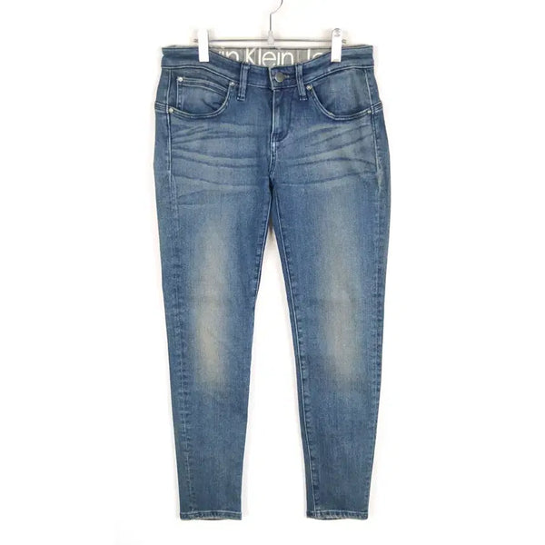 [BUNJANG] Calvin Klein Jeans Women's 25 Stretch Skinny Denim Pants CB8193 / 캘빈클라인 청바지 여성25 스판 스키니 데님 팬츠 CB8193
