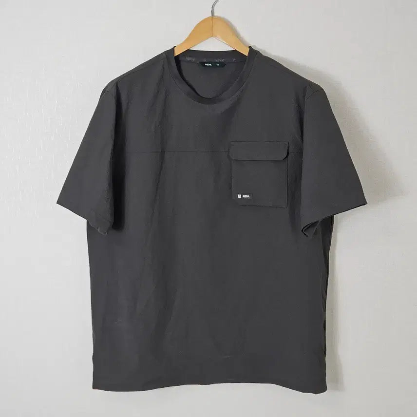 [BUNJANG] Nepa New Seersucker Functional Short-Sleeve T-Shirt Mint Condition Size 105 / 네파 신형 시어서커 기능성 반팔 티셔츠 스트링 우븐 105 (민트급)
