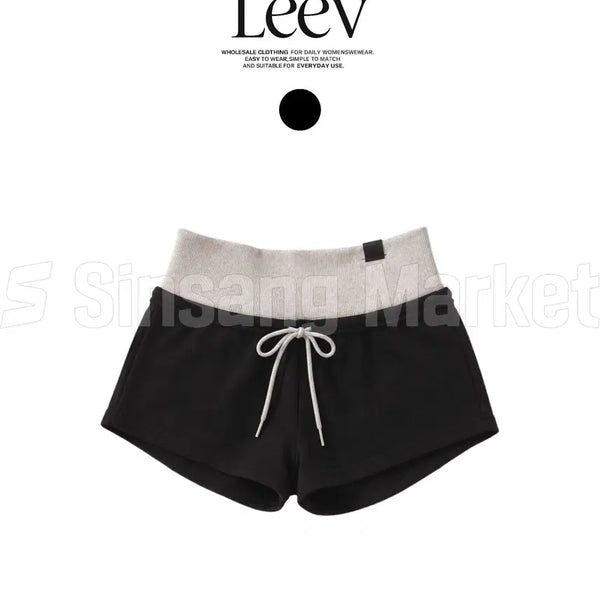 [BUNJANG] Detail Semi Sagging Banding Short Pants Summer Mini Shorts / [빠른발송] 기본템 디테일 세미 새깅 밴딩 숏팬츠 여름 미니 반바지 매장