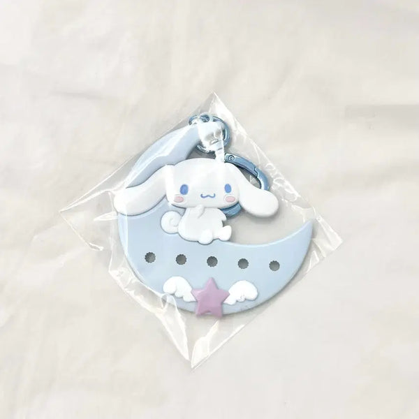 [BUNJANG] Sanrio Cinnamoroll My Pachirun Name Plate Keychain Mascot Plush Doll Pitatto / 산리오 시나모롤 마이파치룬 네임 플레이트 키링 마스코트 누이 인형 피탓토
