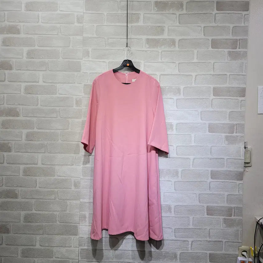 [BUNJANG] Pink Dress (Free Size) / ㅈ205 핑크 원피스 F