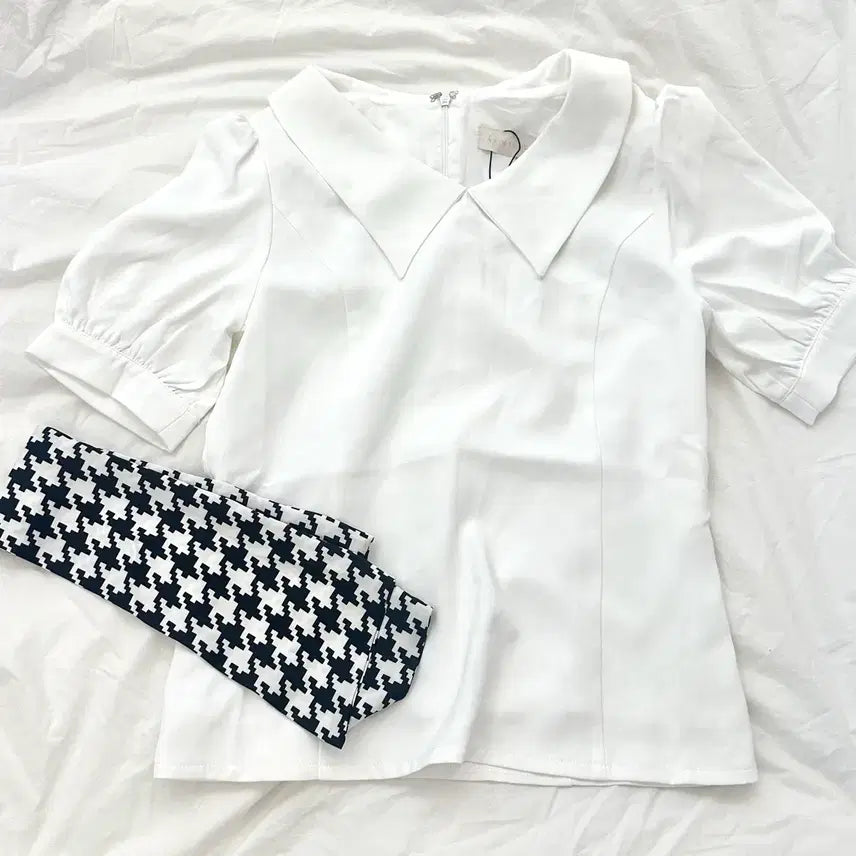 [BUNJANG] Anmir Ribbon Tie Blouse / 안미르 리본타이 블라우스 에블린 리즈리사 앙크루즈 스나이델 grl 마즈