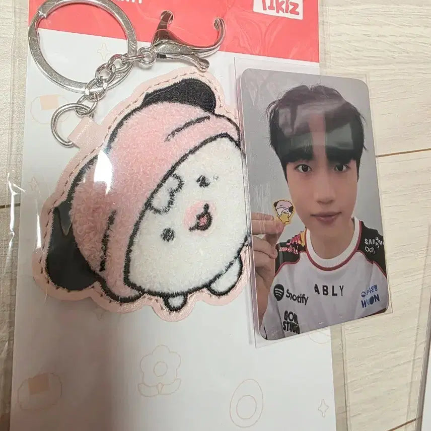 [BUNJANG] T1 Keria T1klz Bukkle Keyring / 티원 T1 케리아 티끌즈 부클 키링 t1klz Keria
