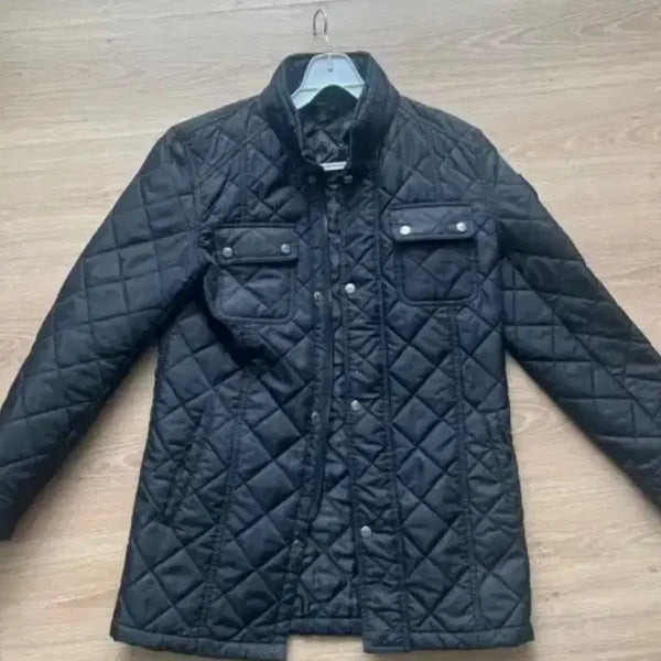 [BUNJANG] ZARA MAN Quilted Jacket Black / ZARA MAN 퀼팅 자켓 블랙
