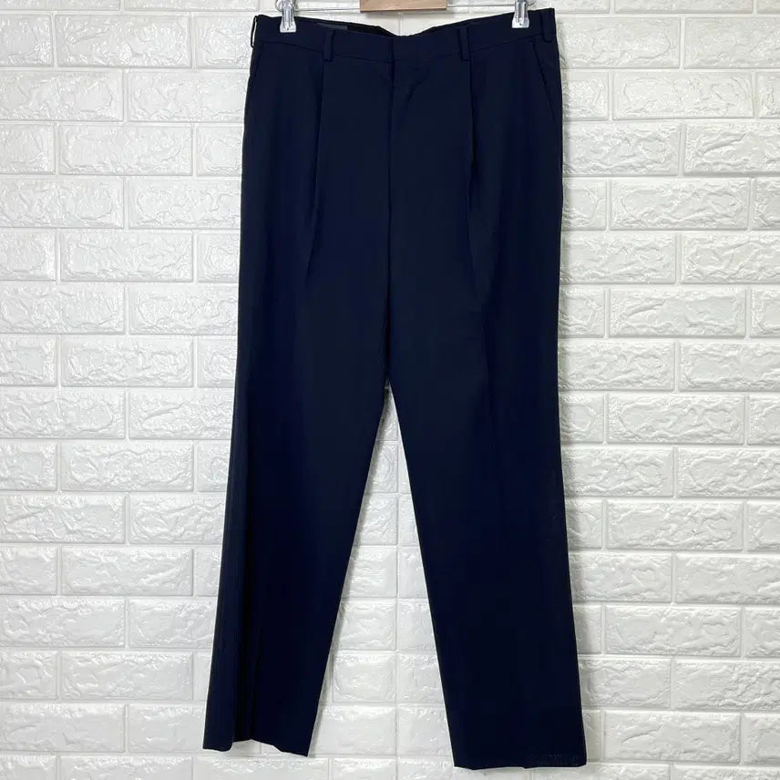 [BUNJANG] Daks Navy Summer Dress Pants (Size 84) / 닥스 네이비 하계 정장바지 84