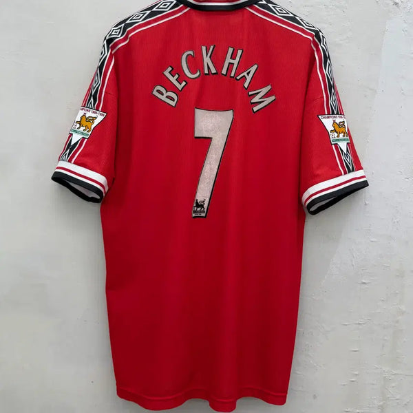 [BUNJANG] Umbro 98-00 Manchester United Home David Beckham Jersey 2XL / (2XL) 엄브로 98-00 맨체스터 유나이티드 홈 데이비드 베컴