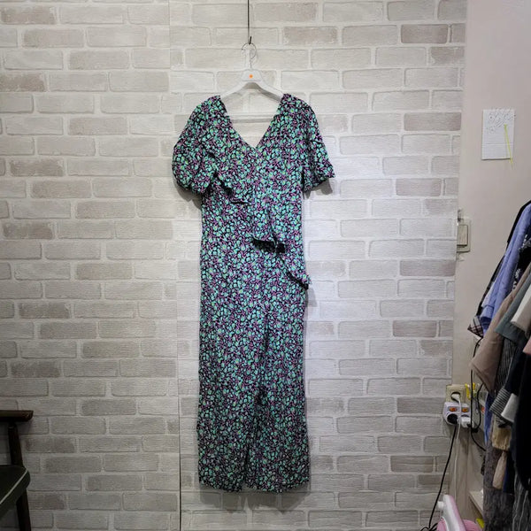 [BUNJANG] Flower Jumpsuit F / ㅈ209 플라워 점프슈트 F