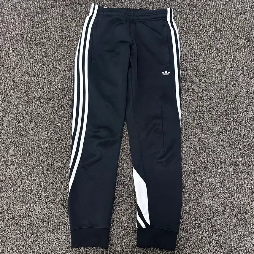 [BUNJANG] Adidas Firebird Logo Tracksuit Jogger Pants Black S / 아디다스 파이어버드 로고 추리닝 조거팬츠 운동복 블랙 S