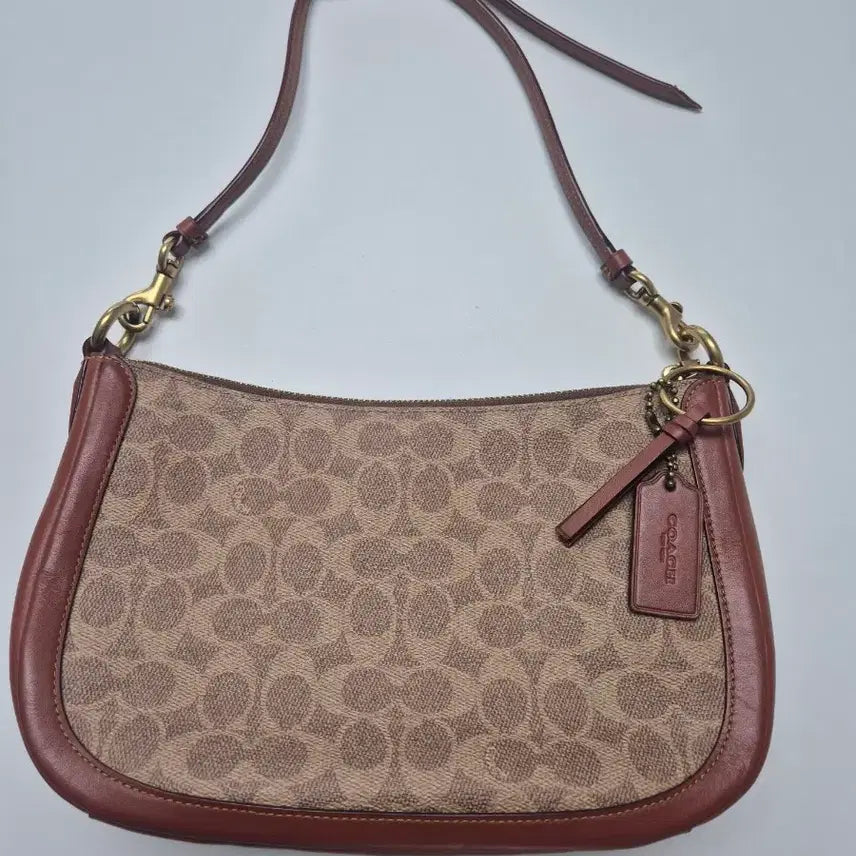 [BUNJANG] Signature Shoulder Bag Brown / (무료배송)시그니처 숄더백 브라운