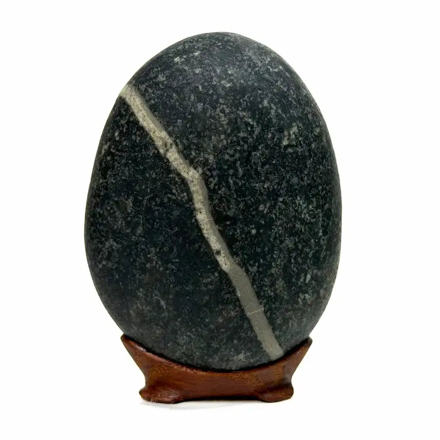 [BUNJANG] Decorative Scholar's Rock with Stand / 문양석 수석