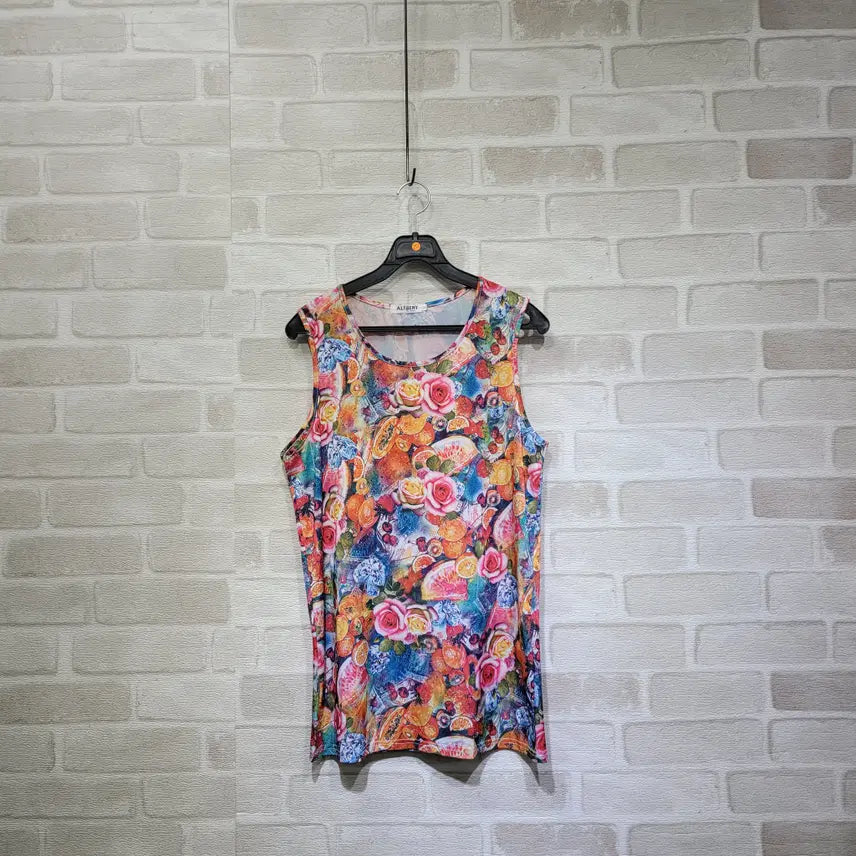 [BUNJANG] Sleeveless T-Shirt - Size 66 / ㅈ213 민소매 티셔츠 66