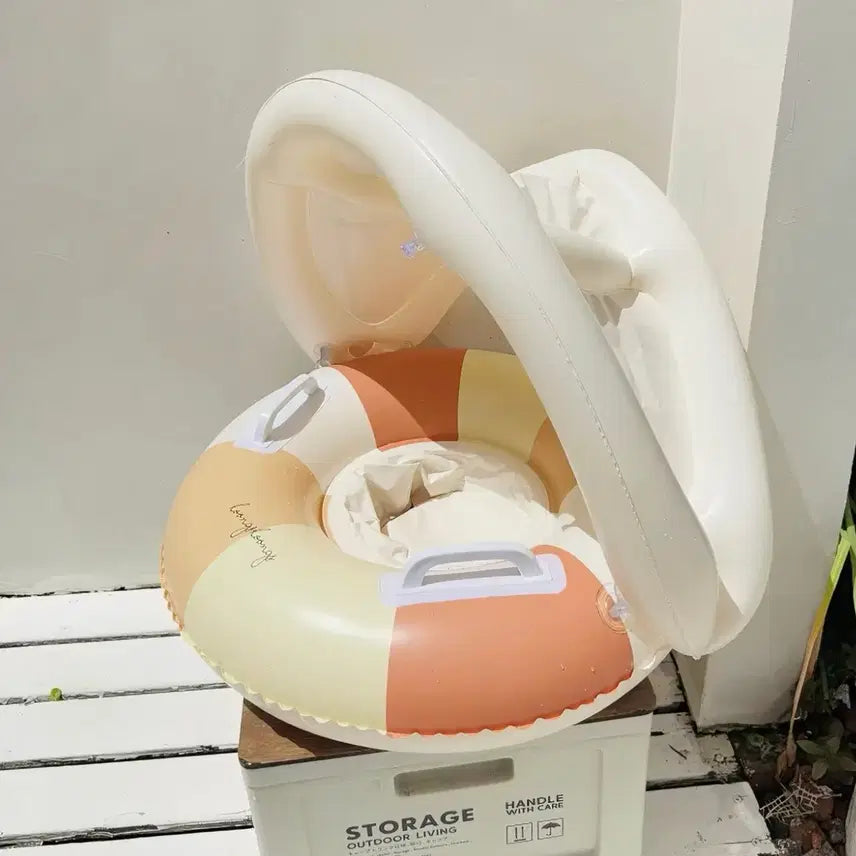 [BUNJANG] Baby Sun Canopy Tube Float / 유아 튜브 선캐노피 유아 튜브