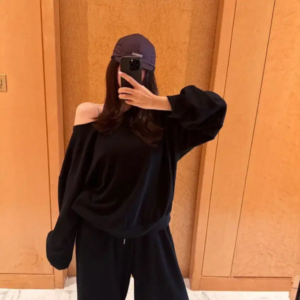 [BUNJANG] Ennuell Askin Oversized Fit Set-up / 엔뉴엘 아스킨 훌렁핏 셋업