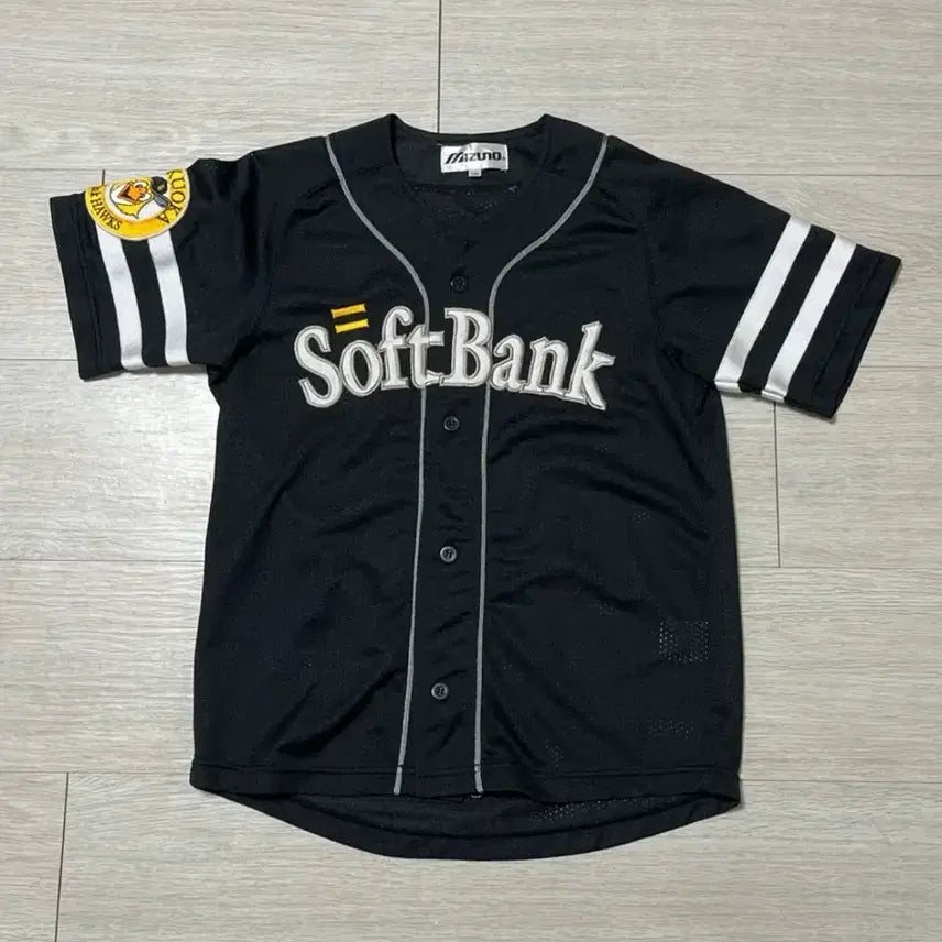 [BUNJANG] Mizuno SoftBank Hawks Baseball Uniform / 미즈노softbank유니폼