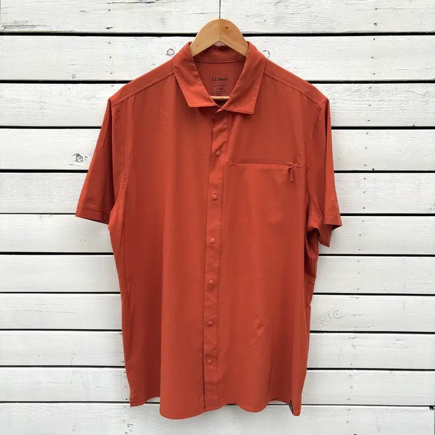 [BUNJANG] L.L.Bean Men's XL Short Sleeve Shirt / L.L.bean 엘엘빈 반팔 셔츠