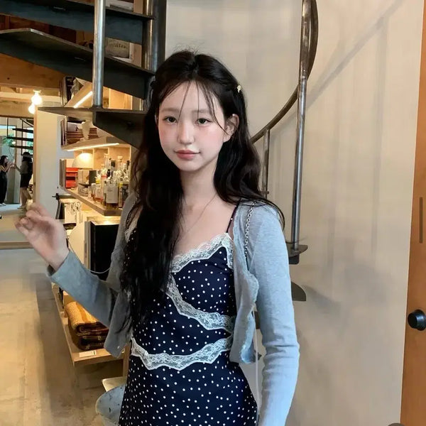 [BUNJANG] The Barnet Dot Pattern Dress / 더바넷 도트 원피스