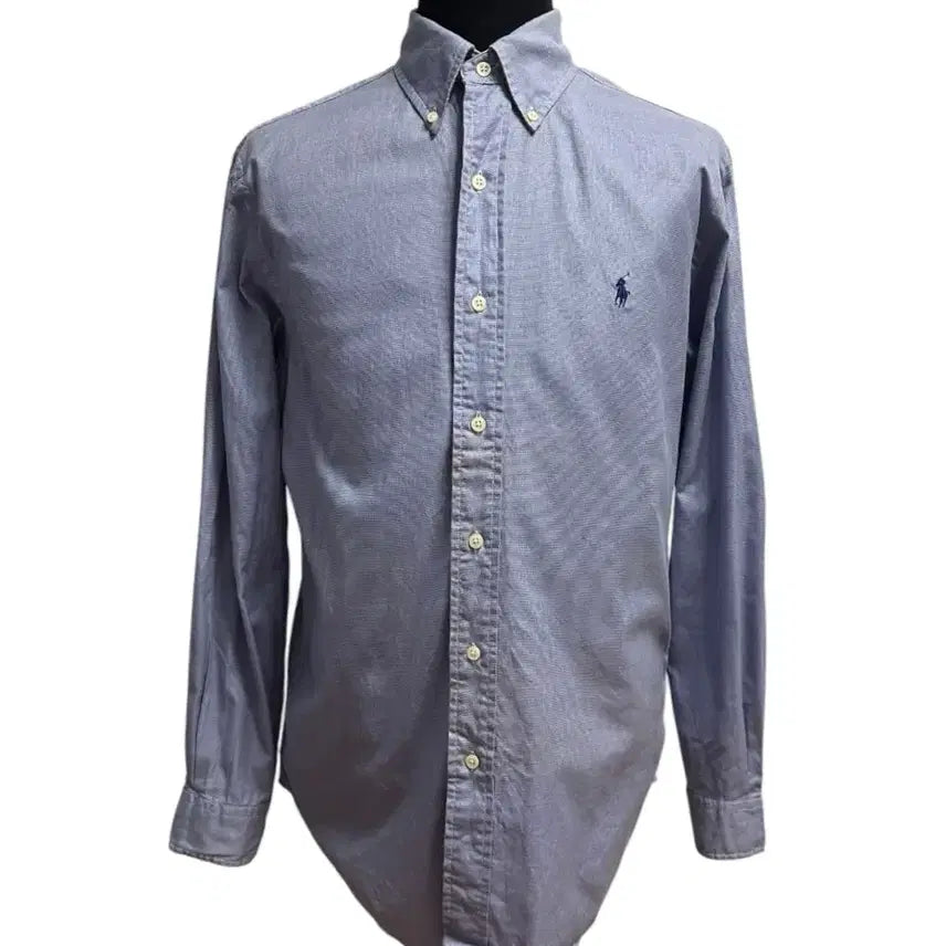 [BUNJANG] Polo Ralph Lauren Classic Fit Cotton Shirt Blue / 폴로 랄프로렌 클래식핏 코튼 셔츠 블루