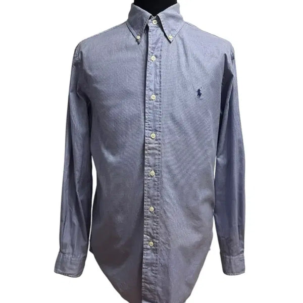 [BUNJANG] Polo Ralph Lauren Classic Fit Cotton Shirt Blue / 폴로 랄프로렌 클래식핏 코튼 셔츠 블루