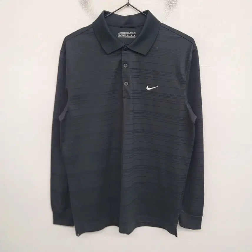 [BUNJANG] Nike Golf Long-Sleeve Polo Shirt (Size M) / [95/M] 나이키 골프 긴팔 카라티