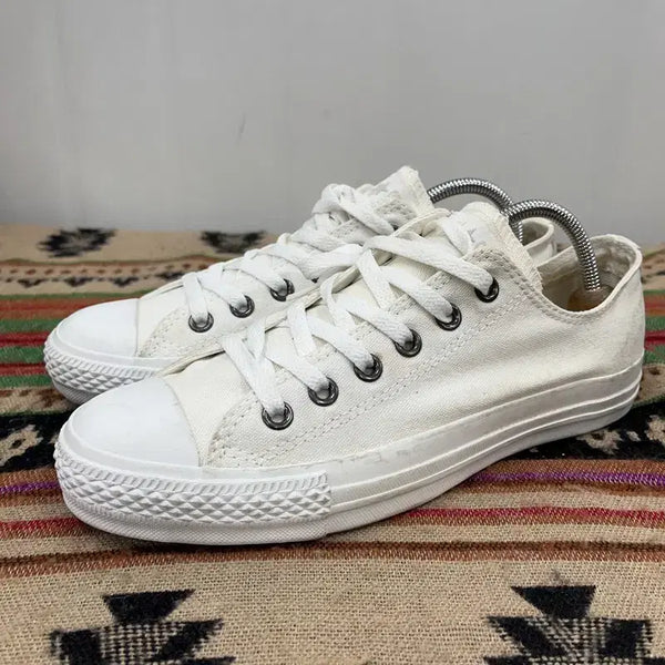 [BUNJANG] Converse Chuck Taylor All Star White Sneakers (250) / 컨버스 척테일러 올스타 화이트 스니커즈 250 X02058