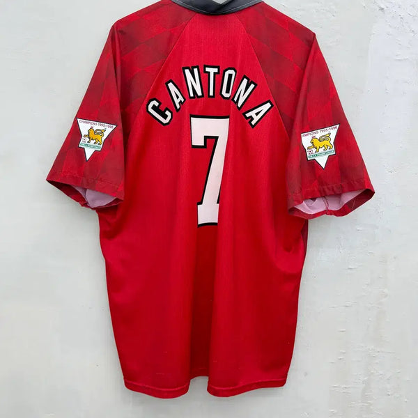 [BUNJANG] Umbro 96-98 Manchester United Home League Jersey #7 Eric Cantona 2XL / (2XL) 엄브로 96-98 맨체스터 유나이티드 홈 리그.ver No.7