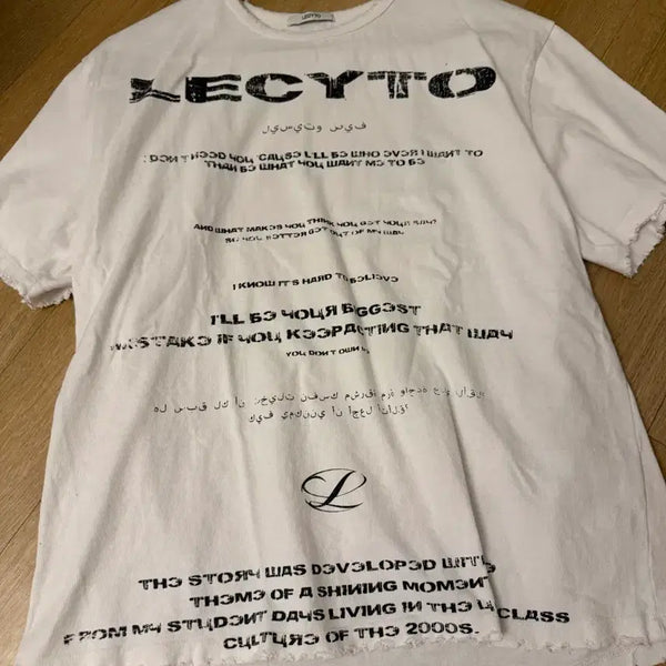 [BUNJANG] Recito Short Sleeve T-Shirt / 레씨토 반팔