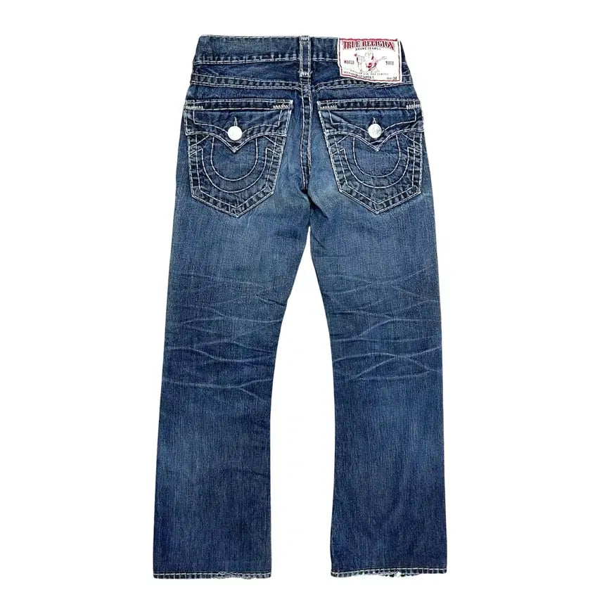 [BUNJANG] True Religion Billy Super T Stitch Denim Pants Size 28 / 트루릴리전 빌리 슈퍼티 스티치 데님팬츠(28)