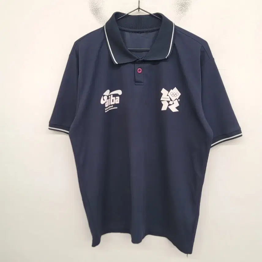 [BUNJANG] London Olympics Boxing National Team Men's Short Sleeve Polo T-Shirt XL / [105/XL] 런던 올림픽 복싱 국가대표 반팔 카라티