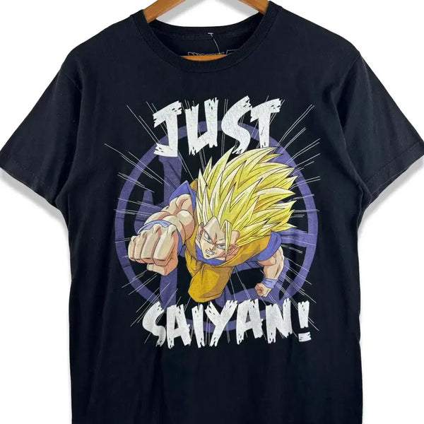 [BUNJANG] Dragon Ball Saiyan Anime T-Shirt / 드래곤볼 사이어인 애니티셔츠4402