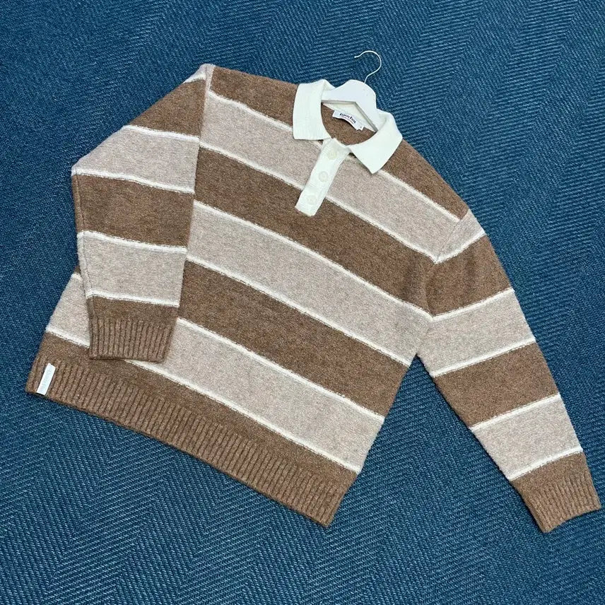 [BUNJANG] Ebbets Field Collar Knit XL / [XL] 이벳필드 카라 니트 만원샵