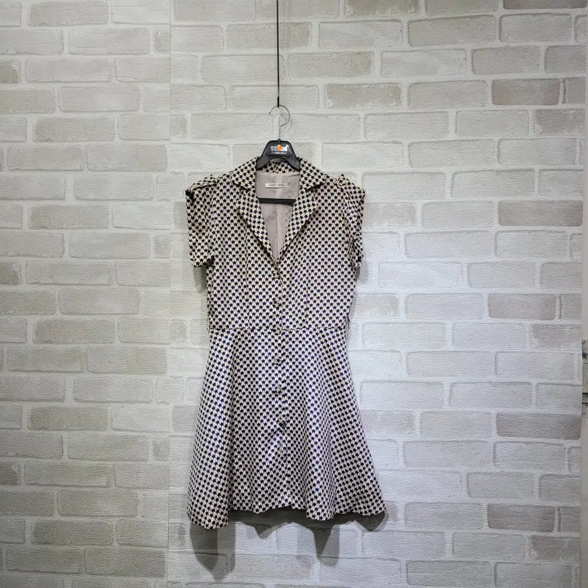 [BUNJANG] Heart Pattern Mini Dress / ㅈ219 하트 원피스 55