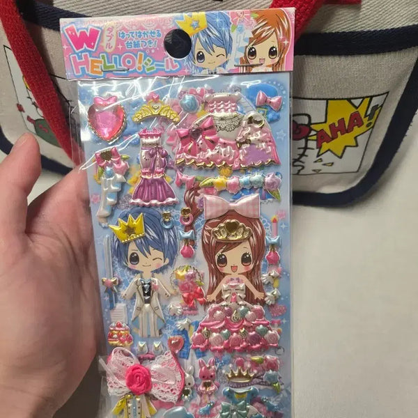[BUNJANG] Vintage Styling Sticker Set / 고전 코디 스티커