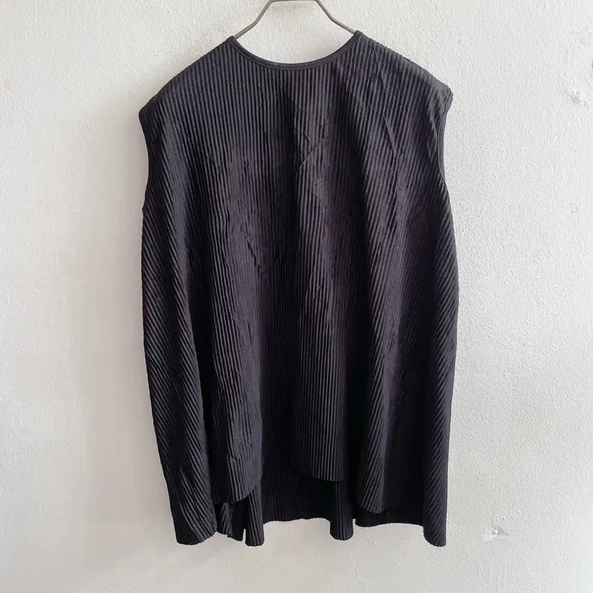 [BUNJANG] AZUL BY MOUSSY Pleated T-Shirt / 55) 일본 아줄바이마우지 플리츠 티셔츠