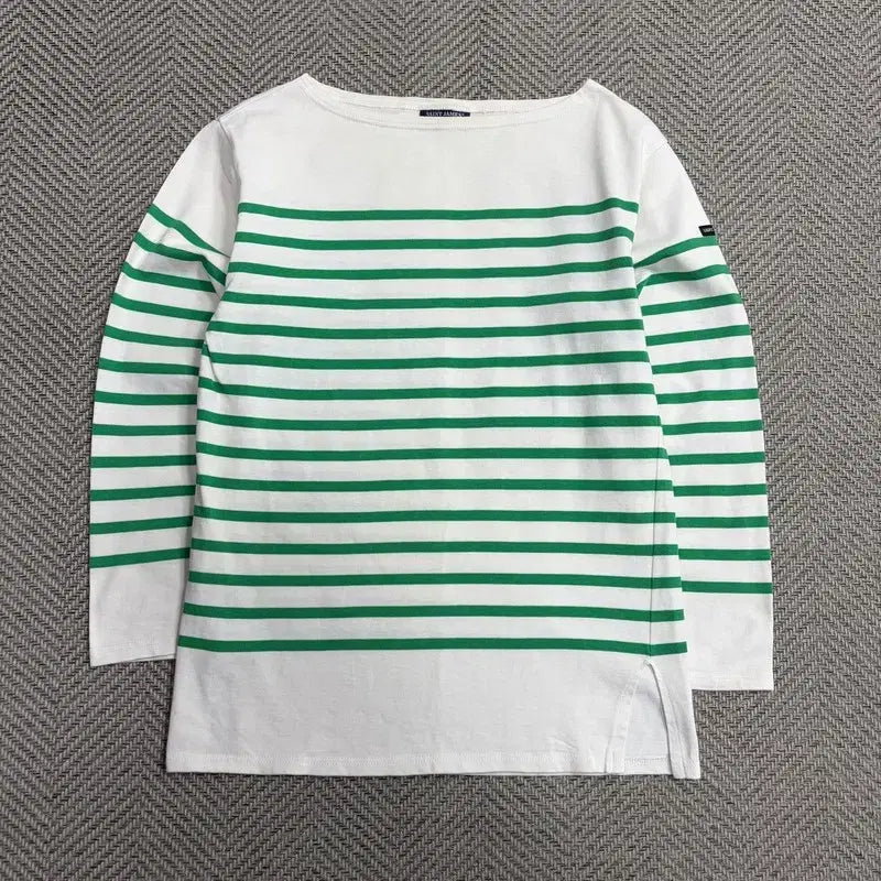 [BUNJANG] Saint James Striped T-Shirt / 세인트제임스 단가라티셔츠 v4856