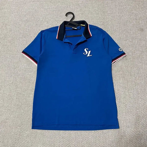 [BUNJANG] Beanpole Samsung Lions XL Short-Sleeve Polo T-Shirt / XL 빈폴 삼성라이온즈 반팔 카라티 B.8629