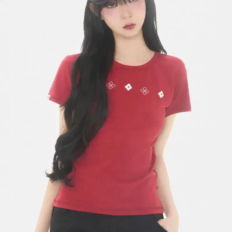 [BUNJANG] MIRECO IKEBANA T REDRED / 미레코 MIRECO IKEBANA T REDRED