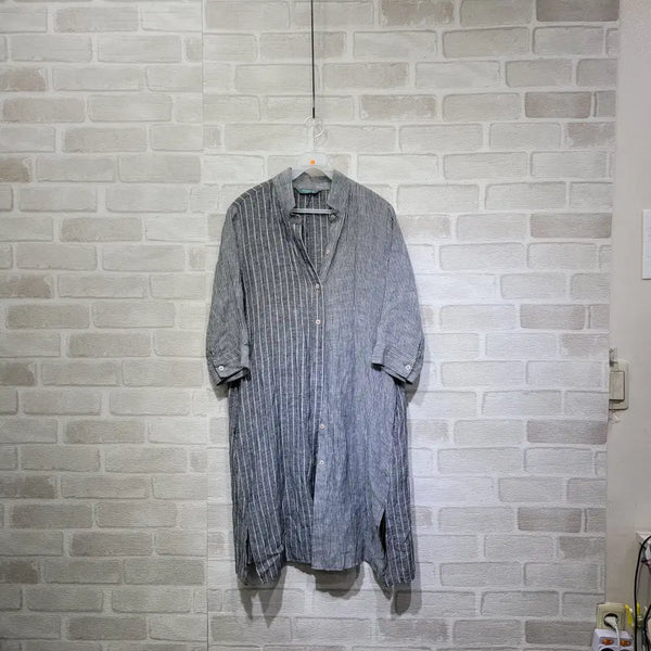 [BUNJANG] Crocodile Long Shirt Size 66 / ㅈ223 크로커다일 롱셔츠 66