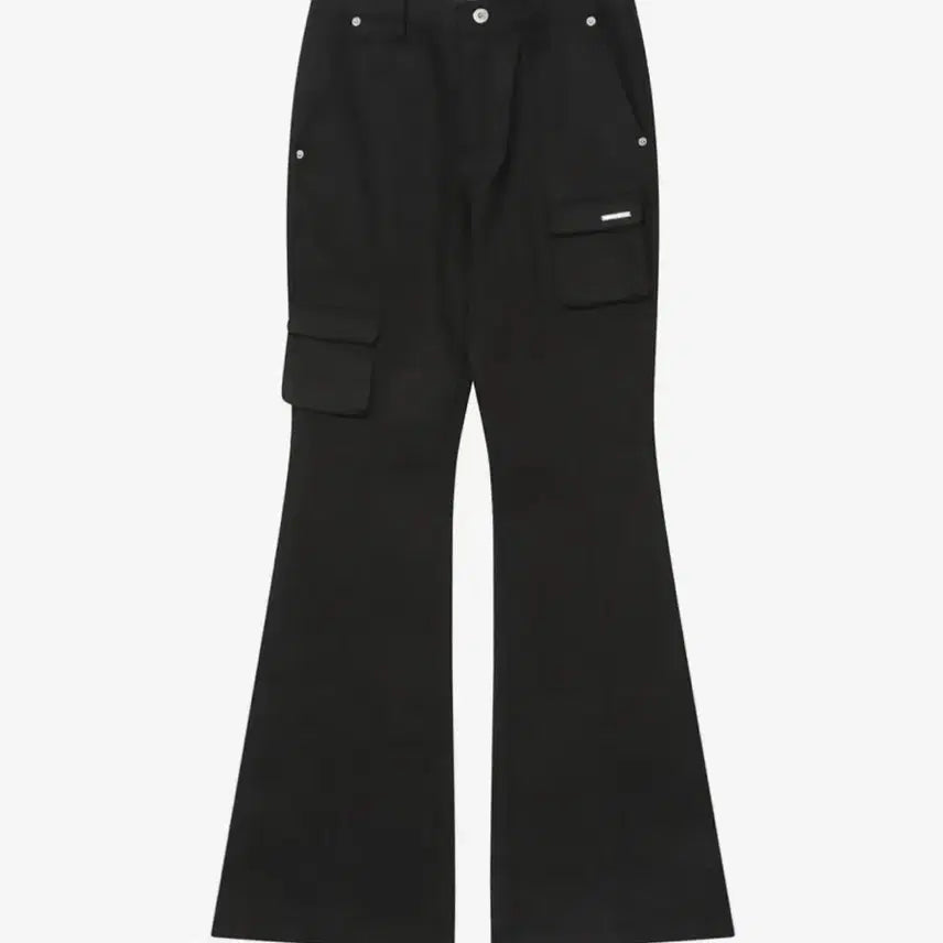 [BUNJANG] Miseki Seoul Line Pocket Cargo Pants Black / 미세키서울 Line pocket cargo pants BLACK