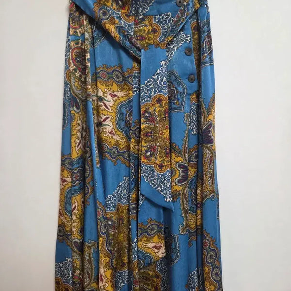 [BUNJANG] Zara Paisley Pattern Long Skirt / 자라 스커트 (27-28)