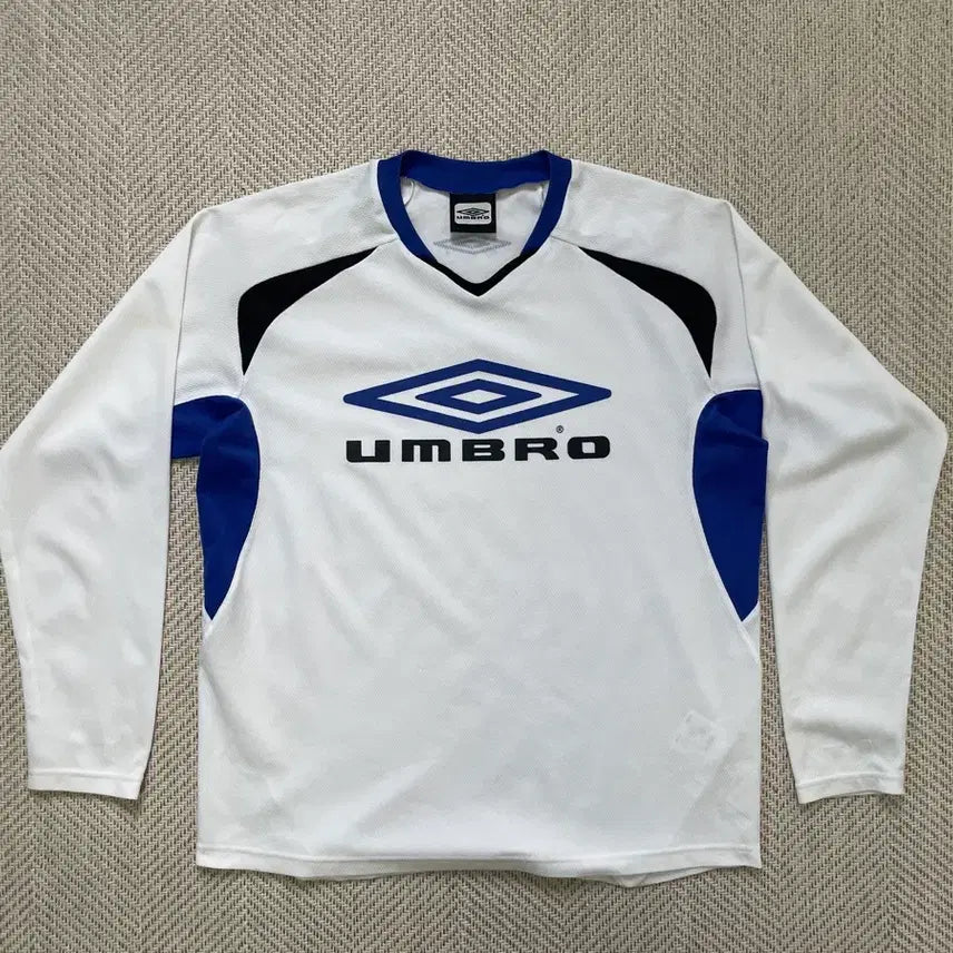 [BUNJANG] Umbro x Descente Licensed Long Sleeve Uniform T-Shirt / 엄브로 데상트 라이센스 유니폼 긴팔티셔츠