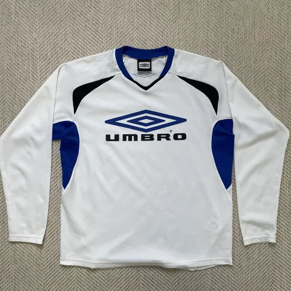 [BUNJANG] Umbro x Descente Licensed Long Sleeve Uniform T-Shirt / 엄브로 데상트 라이센스 유니폼 긴팔티셔츠