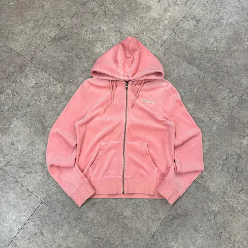 [BUNJANG] Pink Hoodie Zip-Up / Nba 핑크 후드집업 #csz651