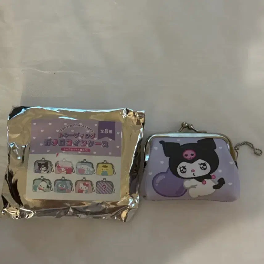 [BUNJANG] Sanrio Kuromi Gamaguchi Coin Purse / 산리오 캐릭터즈 가마구치 동전지갑 쿠로미