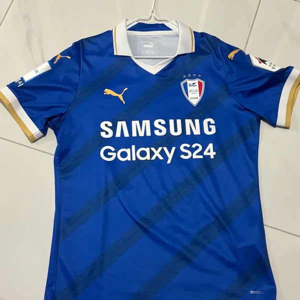 [BUNJANG] Suwon Samsung FC 2024 Full-Marking Jersey (Size M) / 2024 수원삼성 유니폼 풀마킹 m