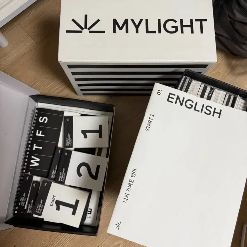 [BUNJANG] My Light Light English Study Set / 마이라이트 가벼운 학습지 영어
