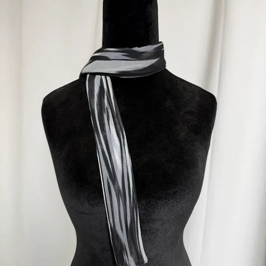 [BUNJANG] Handmade Zebra Print Scarf / 지브라 스카프